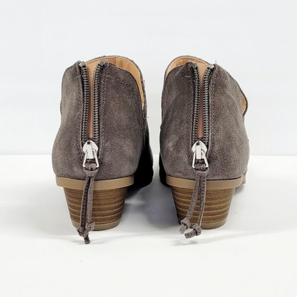 NEW - KENNETH COLE REACTION concrete side way ankle booties Sz 8 - Picture 8 of 10